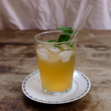 Lemon Verbena Iced Tea