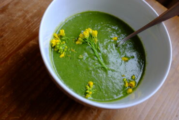 Spinach, Potato and Coconut Soup