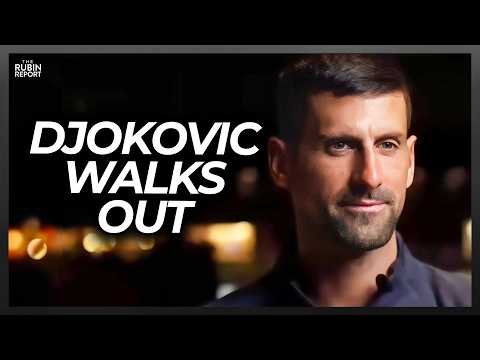 Host Goes Quiet as Novak Djokovic Walks Off Interview After Question Backfires