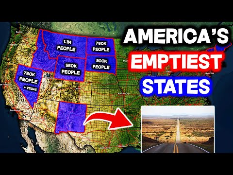 Why NOBODY Lives in these 9 EMPTY States